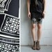 Bike Shorts - Tribal print spandex - LAST PAIR