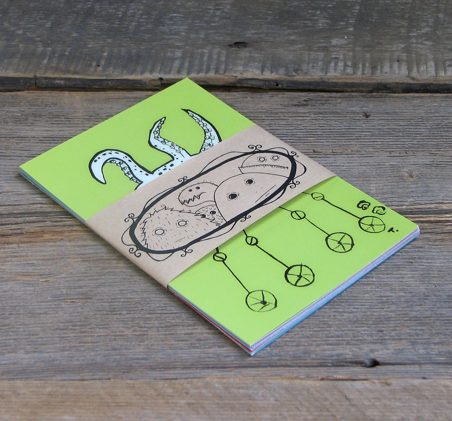 Public Transit Creeps Set of 10 Small Prints