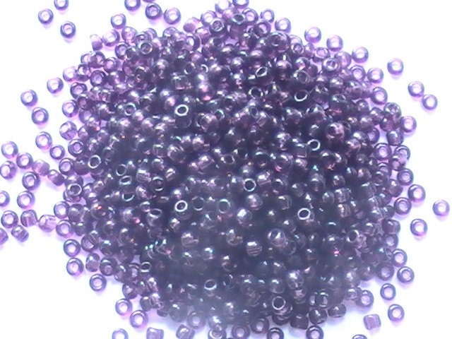 Purple Czech Glass Seed Bead DIY Jewelry Supplies 10/0 1000 10gr Beading Beadweaving Loom Necklace Bracelet Earrings Anklet DragonflyRidge