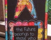 MADE TO ORDER- Dreams Mixed Media Collage (5 1/2 x 11 in)