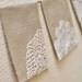 Vintage doily bunting