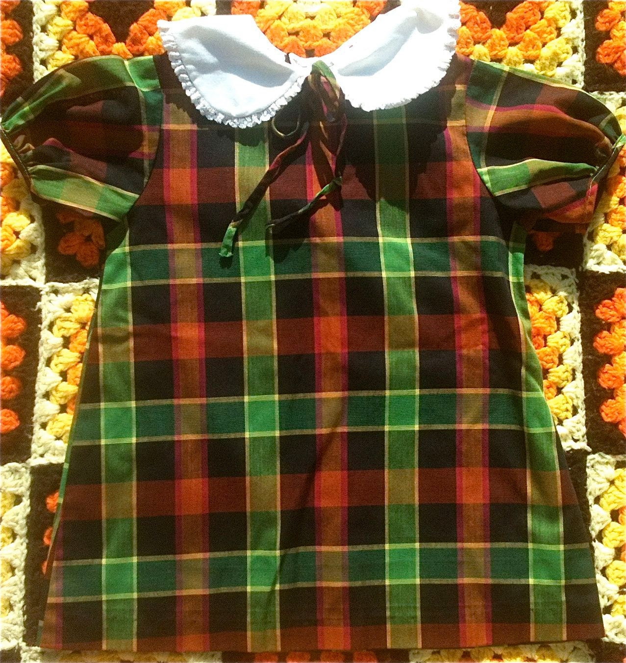 Vintage 60s Toddler Dress 2T-3T