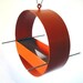 Charm Modern Bird Feeder in Orange
