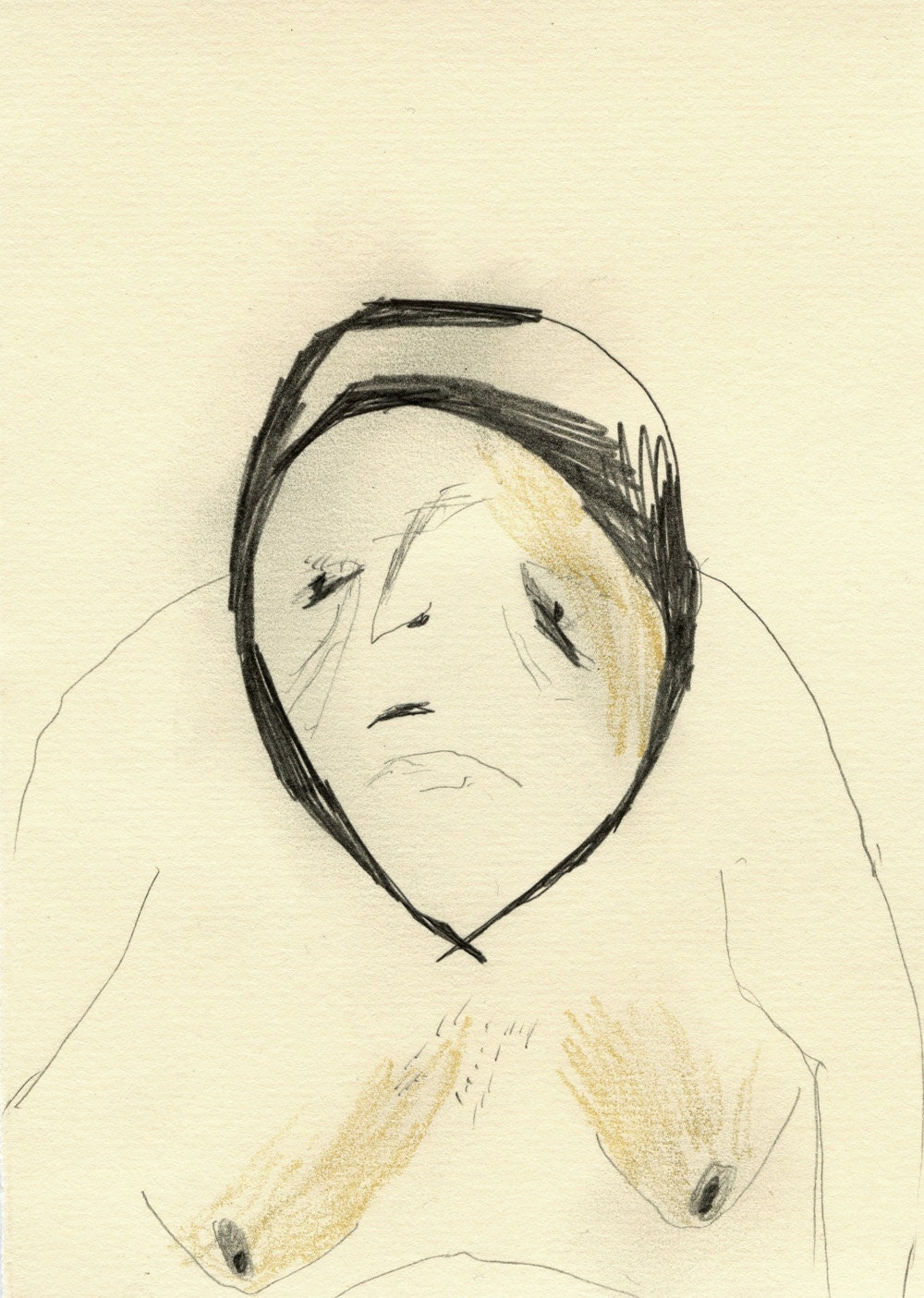 A Cat Lady No. 2 - Original Drawing