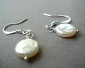 Freshwater Pearl Earrings sterling silver