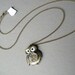 Owl Necklace Steampunk Jewelry