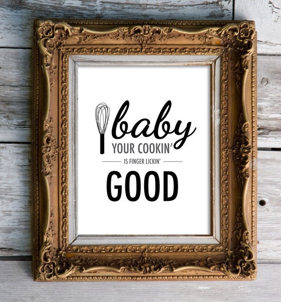 finger lickin' good - original art print