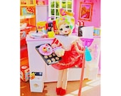dolly housewife print 5 x 7 A Dolly's Work Is Never Done