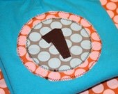 1st Birthday Shirt - 12 month short sleeved T
