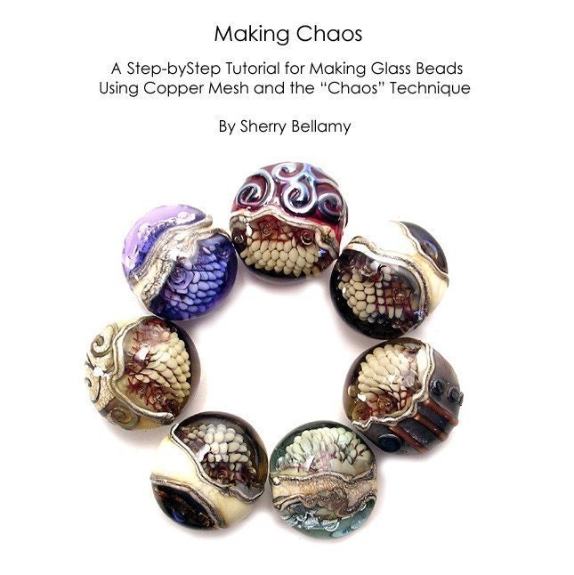 Tutorial -  How to Use The  Chaos  Copper Mesh Technique in Glass Beads
