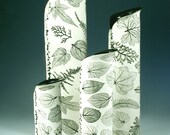 Small Green Tube Vase