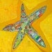 Starfish Canvas Print by Jennifer Mercede 24X24