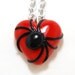 Scarlet Widow Necklace