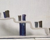 Handmade Clay Menorah for Hanukkah