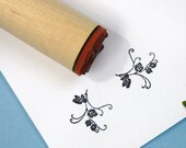 Ground Geranium Rubber Stamp