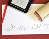 Sparkle Garland Rubber Stamp