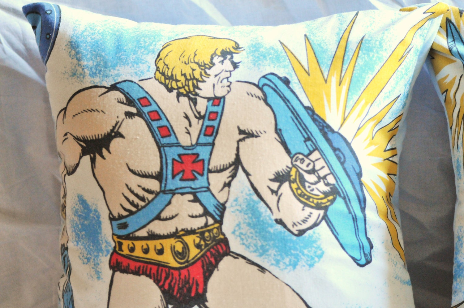 He-Man vs Skeletor Pillow Set (reserved for stephanie)