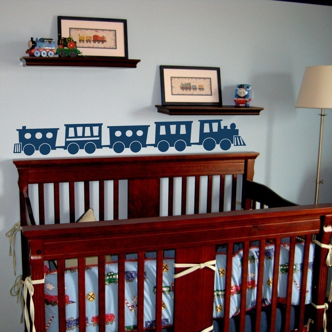 Choo Choo Train Wall Decal Large