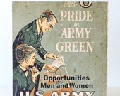 Vintage US Army Sign