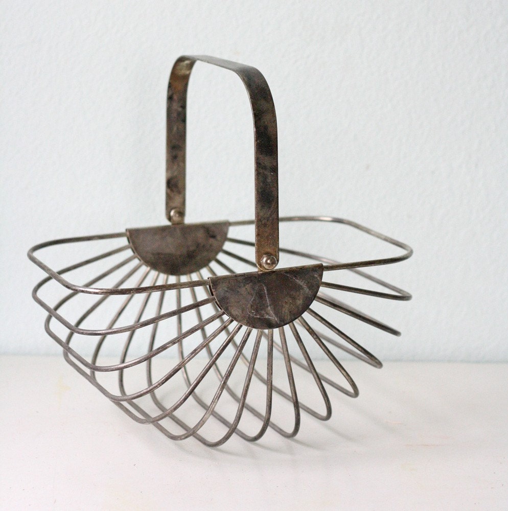 Vintage Silver Basket