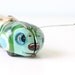 Vintage Tin Toy Green Caterpillar