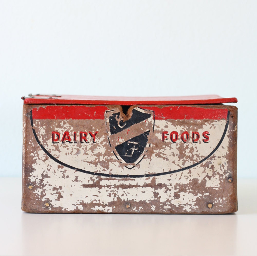Vintage Dairy Box