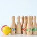Vintage Numbered Pin Set with Balls