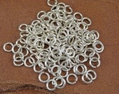 Sterling Silver Jump Rings - 75 18 gauge 3.5mm ID Jump Rings