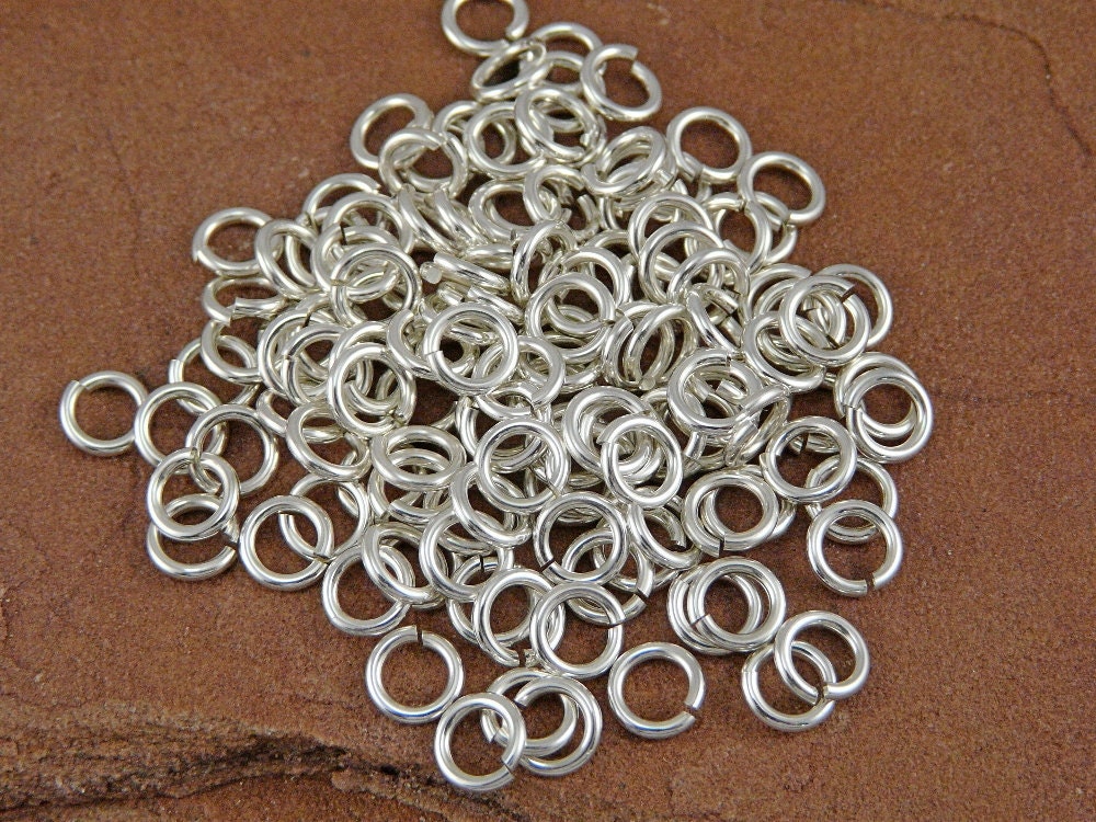 Silver Filled Jump Rings - 60 16g 4.5mm Inner Diameter