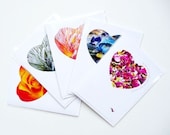 I love You Hand Made Hearts Greeting Cards Set Collection