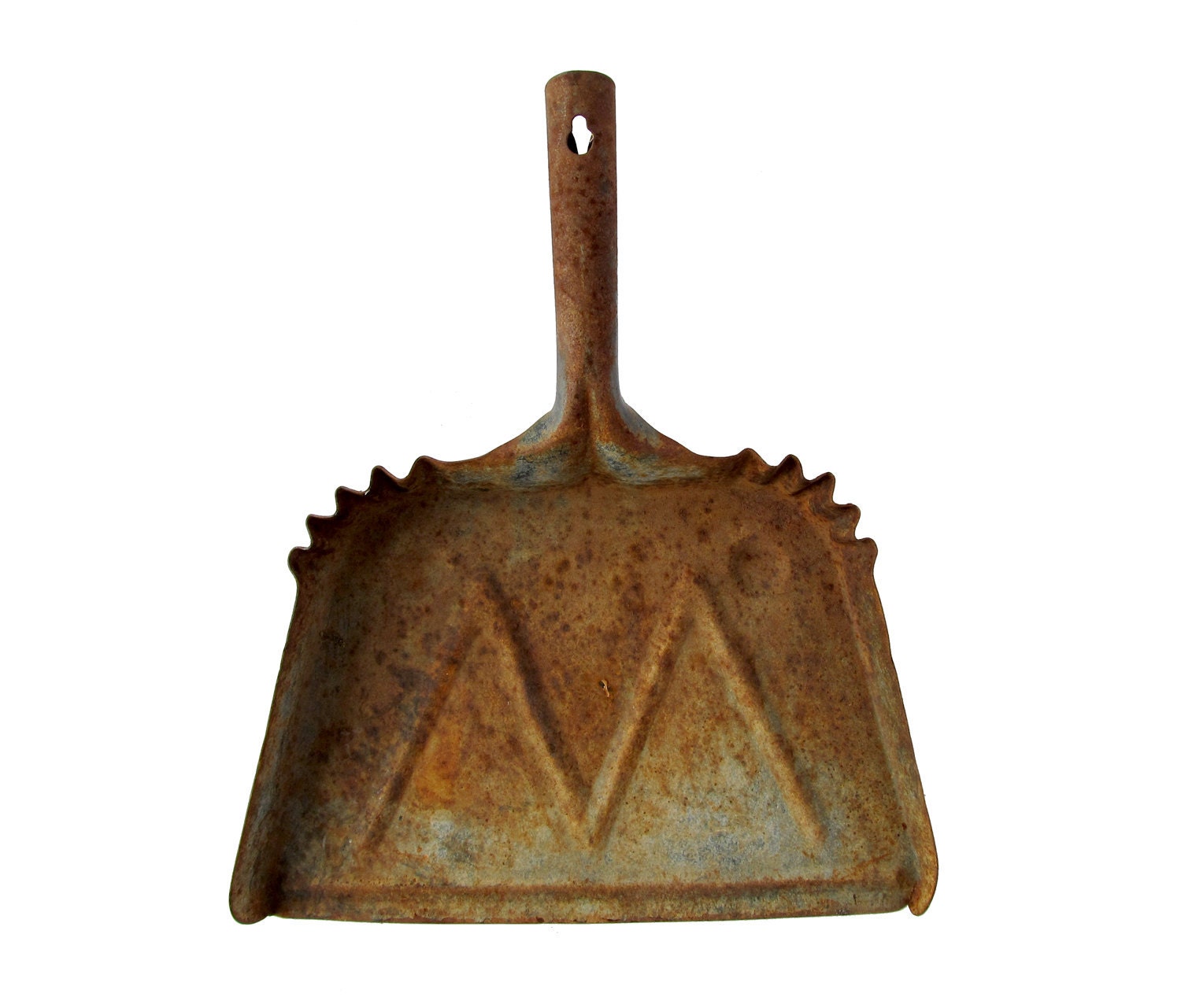 Metal DUST PAN Vintage Industrial Decor by sushipotvintage