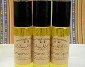 BERGAMOT SPICE Perfume Oil with Jojoba (bergamot, ginger, sandalwood, patchouli, basil, cedar)