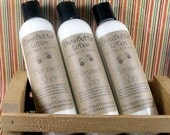 BERGAMOT SPICE Shea Butter Body Lotion - 8oz (bergamot, ginger, sandalwood, cedar, patchouli, basil)