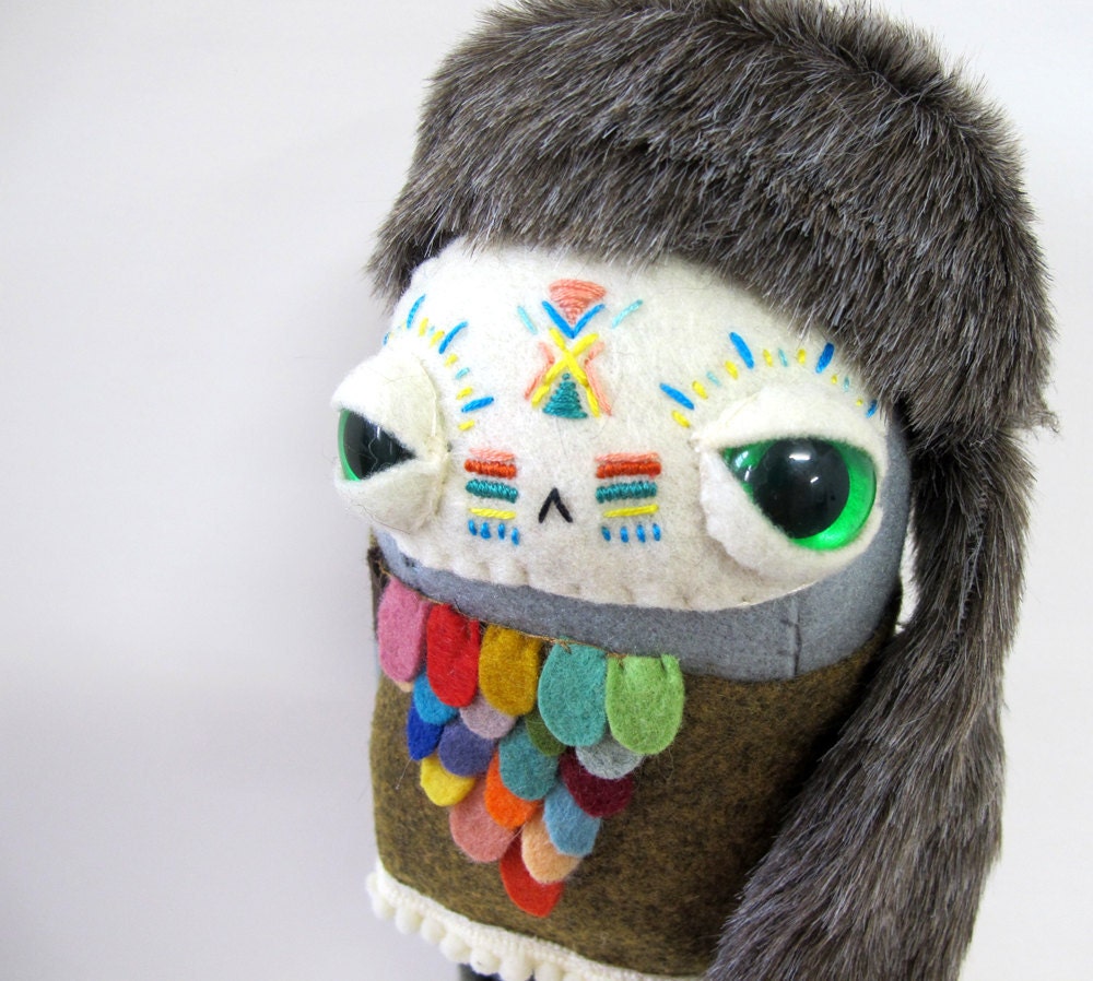 Peace Warrior Rabbit - Made to Order