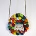 Scalloped Necklace in Dozy Rainbow