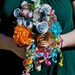 Jennifer Bouquet - Made to Order- Recycled Shower Papers and Trim- Rehearsal Bouquet or Toss Bouquet