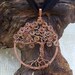 Tree of Life Pendant , Copper Tree with your personalized word, custom and unique
