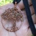 Tree of Life Pendant , Copper Tree with your personalized word, custom and unique