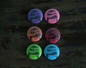 SALE Grrrl Gang Button Set of 6