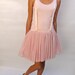 SAMPLE SALE Ballerina Pink Suspender Dress size Small