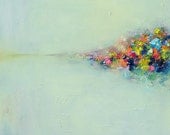 art print- Giclee Print 12x12 from original abstract oil painting-Abstract Landscape 3- wall decor- wall art