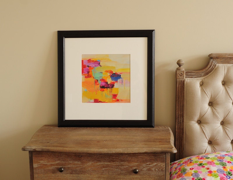 Art PRINT- Giclee Print- wall decor- wall art- 16x16 from original oil painting -Sunlight- poster
