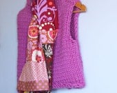 FAB rapsody patchwork fabric reversible scarf shawl