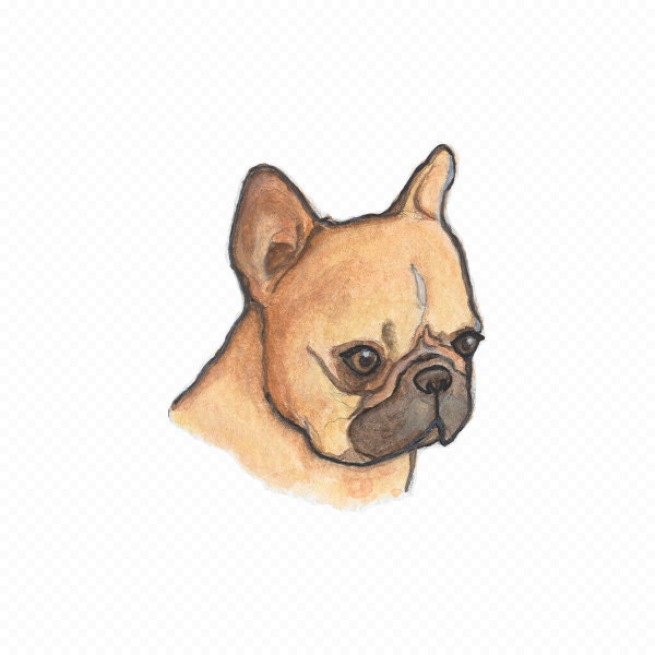 French Bulldog Mini Art Print