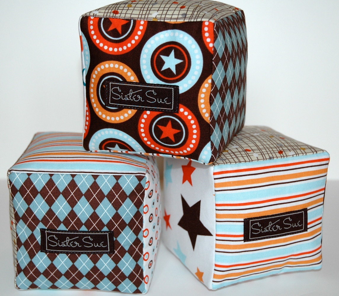 Prep School Cloth Play Blocks (Set of 3)