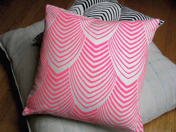 Neon Arches Pillow