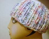 SALE Lilac Knit Hat