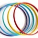 Vintage Rainbow Enamel Bangle Bracelets