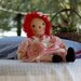 Handmade Raggedy Ann Doll