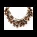 Coconut Caps and Bronze Freshwater Pearl Statement Necklace - Eco, Original, Chic